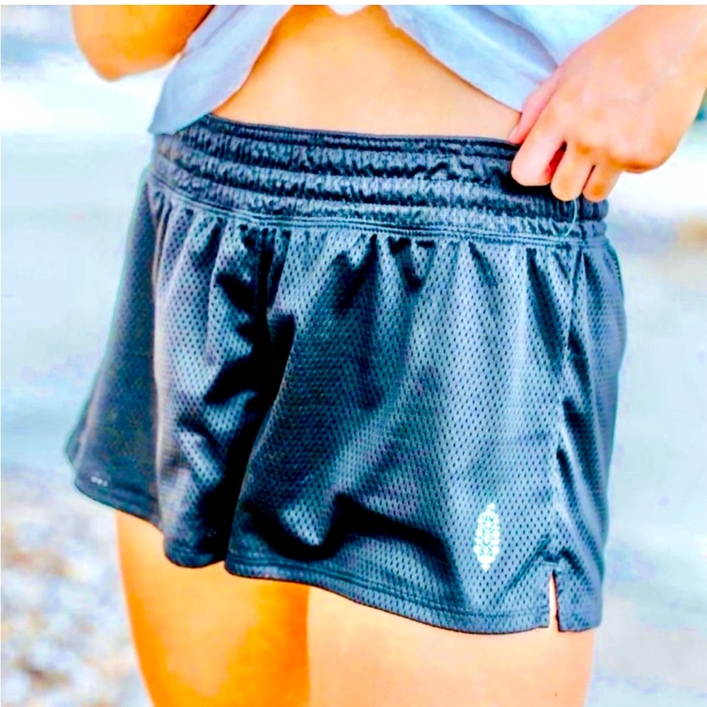 Free People Movement Hoop Short in Navy Blue